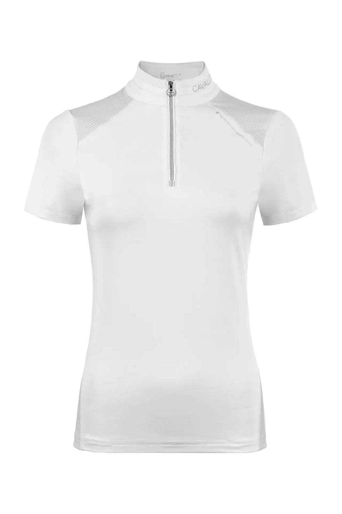 Remera Concurso Cavallo COMP Blanco Equitación