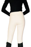 Breech Dama PRO LINE Lisse. Sin strass. Full grip