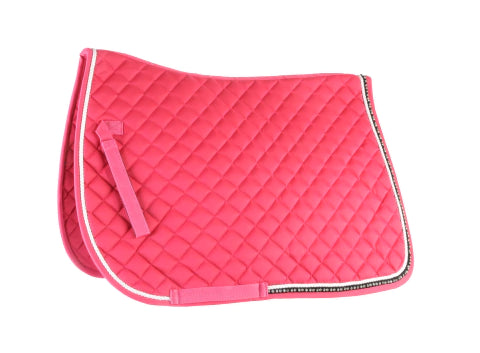 MANDIL MADOC con strass y cordón Fuxia - FU- BL